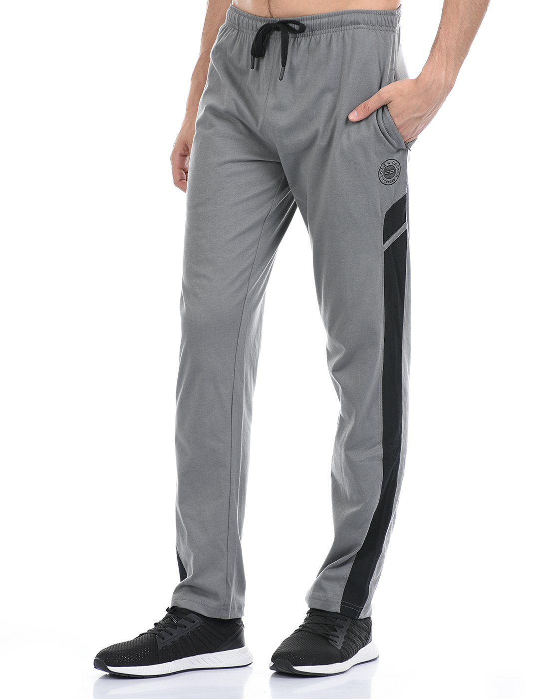 Cloak & Decker by Monte Carlo Men Grey Track Pants